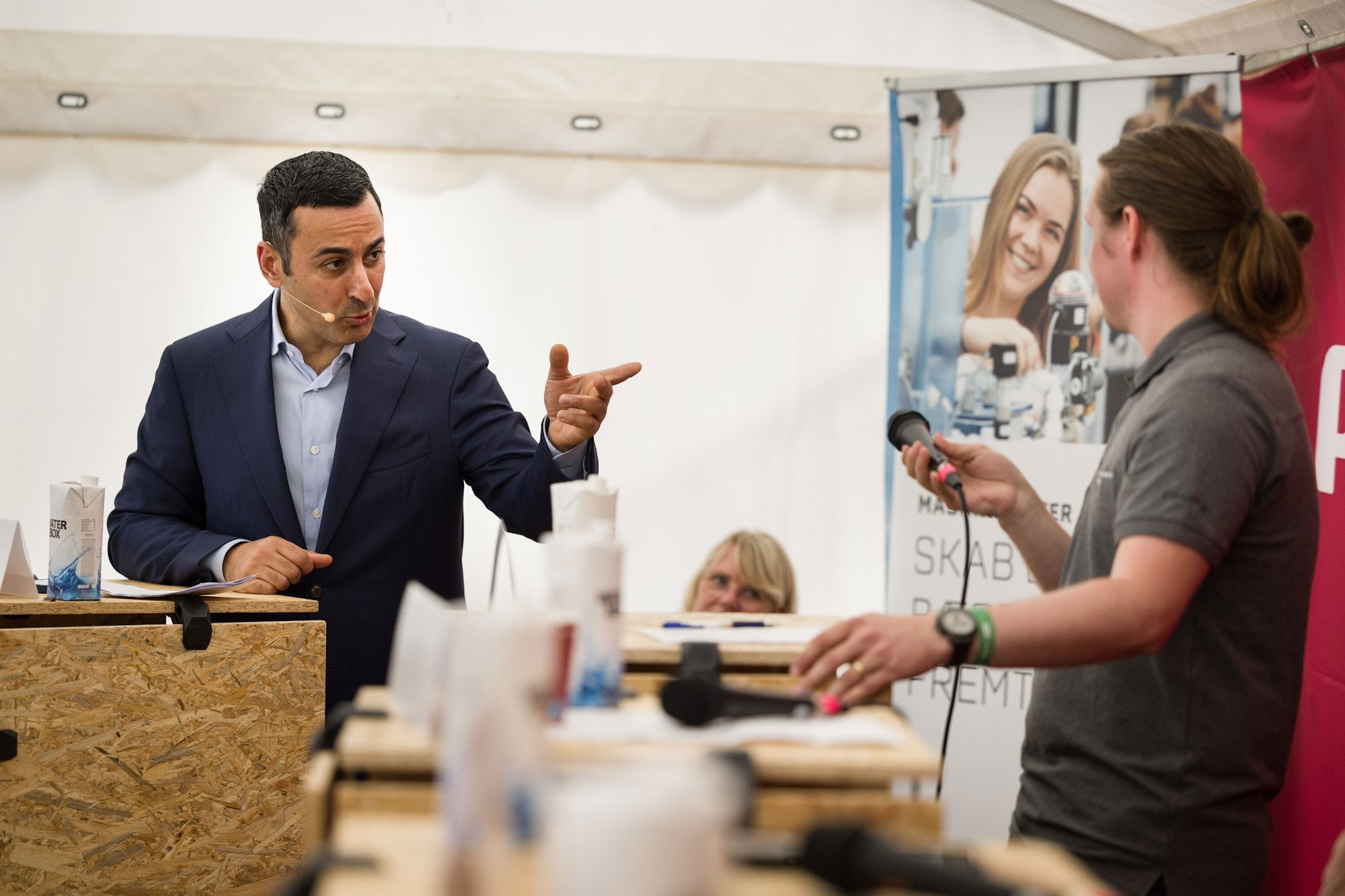 Folkemødet 2025 Erkan Özden moderator